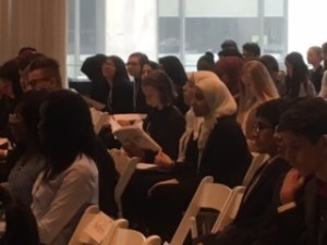 I spy Qatar seriously representing at UNESCO. GCI-MUN 2016, co-hosted by LAU